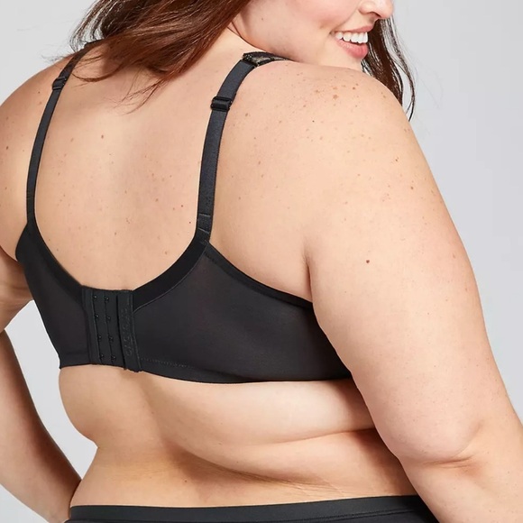 CACIQUE Women’s Full Coverage Bra with Lace Underwire Plus Size 42C NWT - Picture 3 of 6